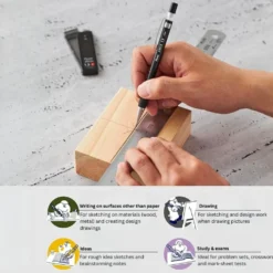 Pentel AMAIN Mechanical Pencil – 1.3mm