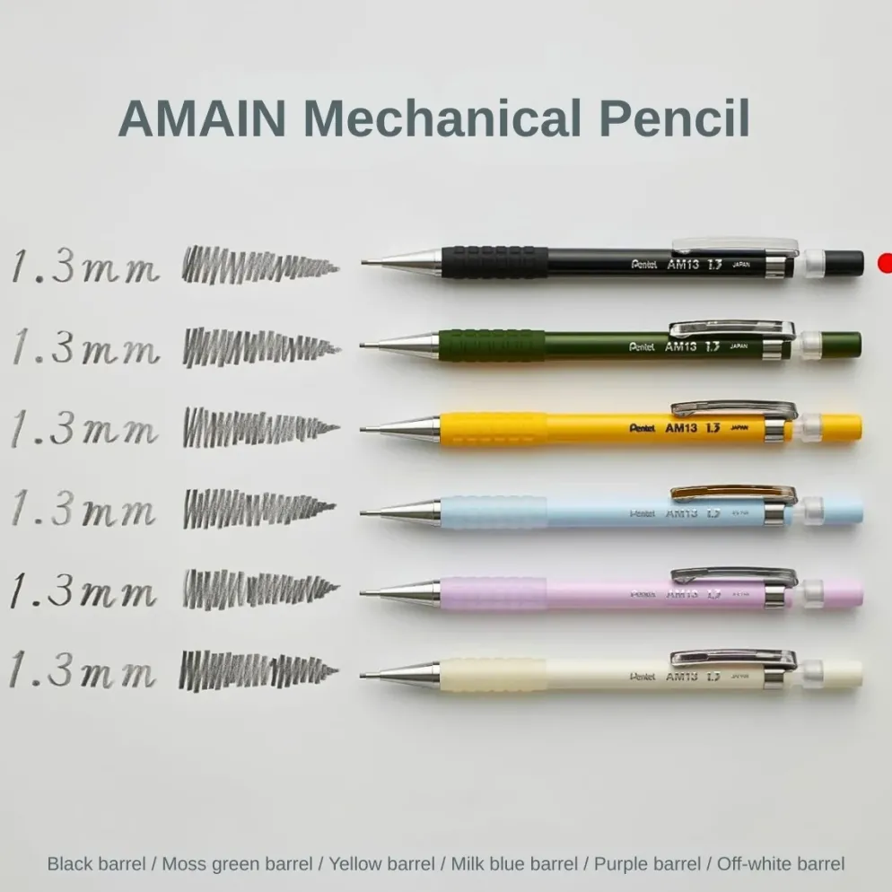Pentel AMAIN Mechanical Pencil – 1.3mm