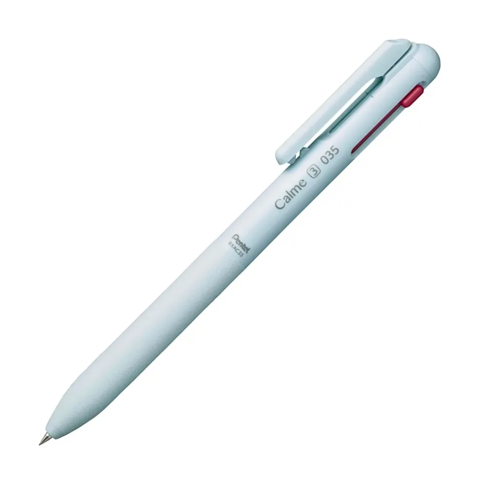 Pentel Calme New 0.35mm 3-Colour Ballpoint Pen