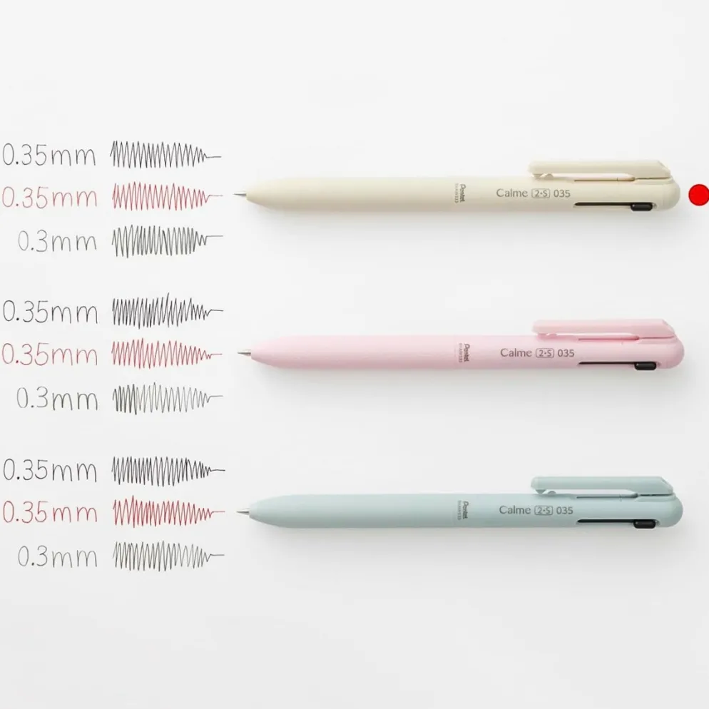 Pentel Calme New 0.35mm Multi-Function Ballpoint Pen