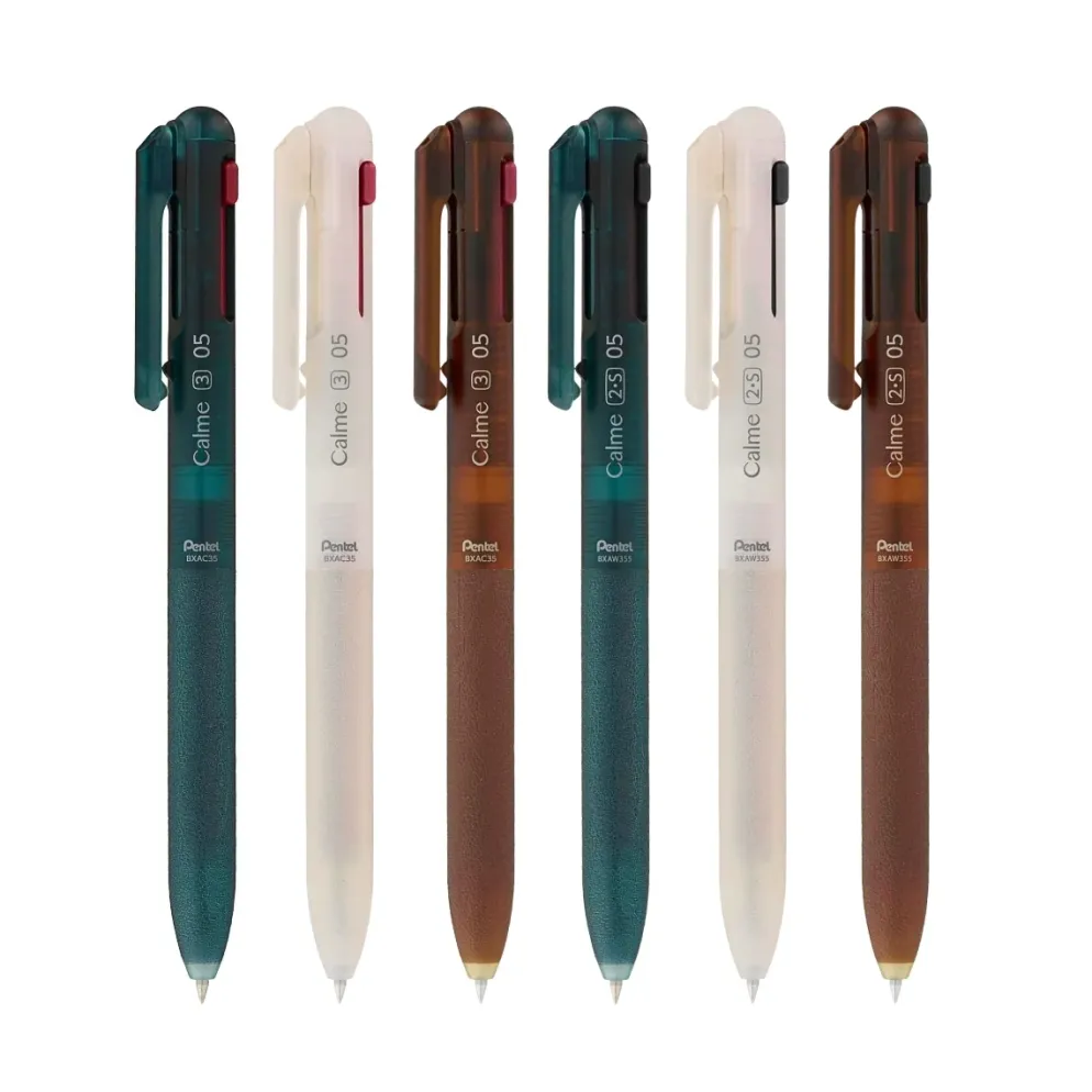 Pentel Calme Relaxed Forest Series Multifunction Ballpoint Pen – 0.5mm Limited Edition