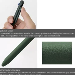 Pentel Calme Relaxed Forest Series Multifunction Ballpoint Pen – 0.5mm Limited Edition