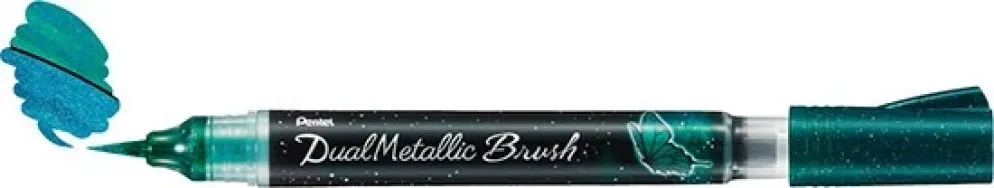 Pentel Dual Metallic Brush Pen