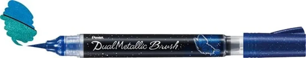 Pentel Dual Metallic Brush Pen