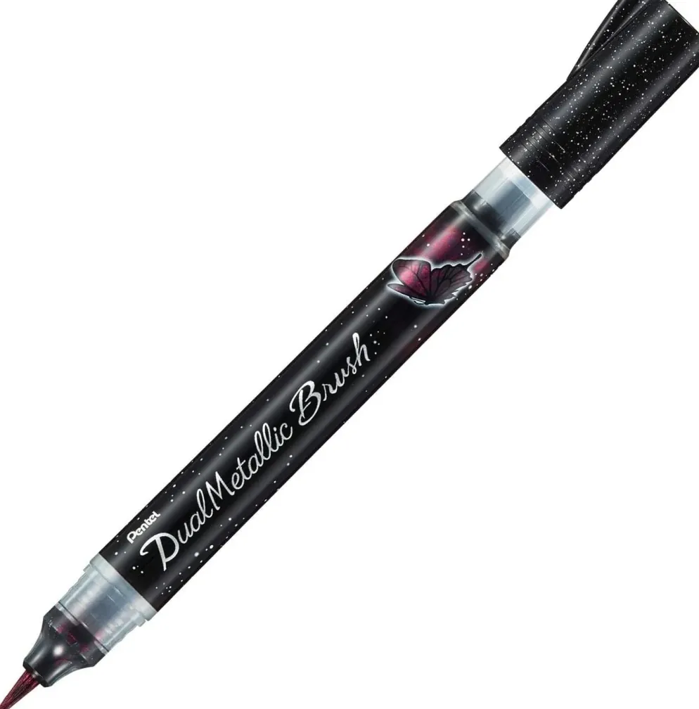 Pentel Dual Metallic Brush Pen
