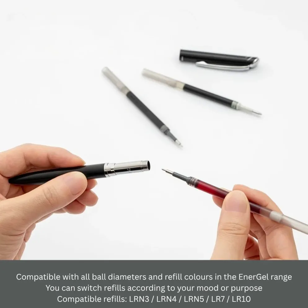 Pentel EnerGel Philography Retractable Gel Pen – 0.5mm