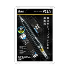 Pentel Graph PG5 0.5mm Mechanical Pencil Special Set – Limited Edition