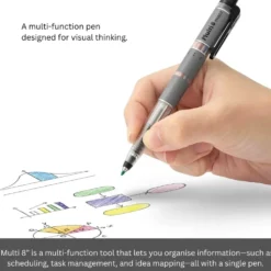 Pentel Multi 8 Mechanical Pencil – 8 Colour Lead Holder