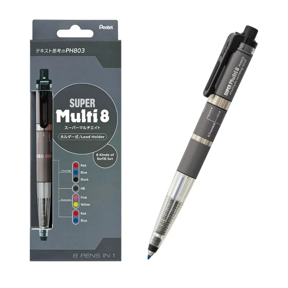 Pentel Multi 8 Mechanical Pencil – 8 Colour Lead Holder