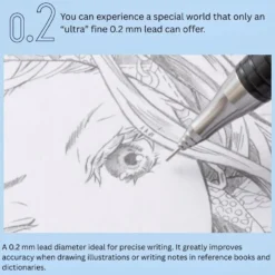 Pentel Orenz Mechanical Pencil (0.2mm / 0.3mm / 0.5mm)