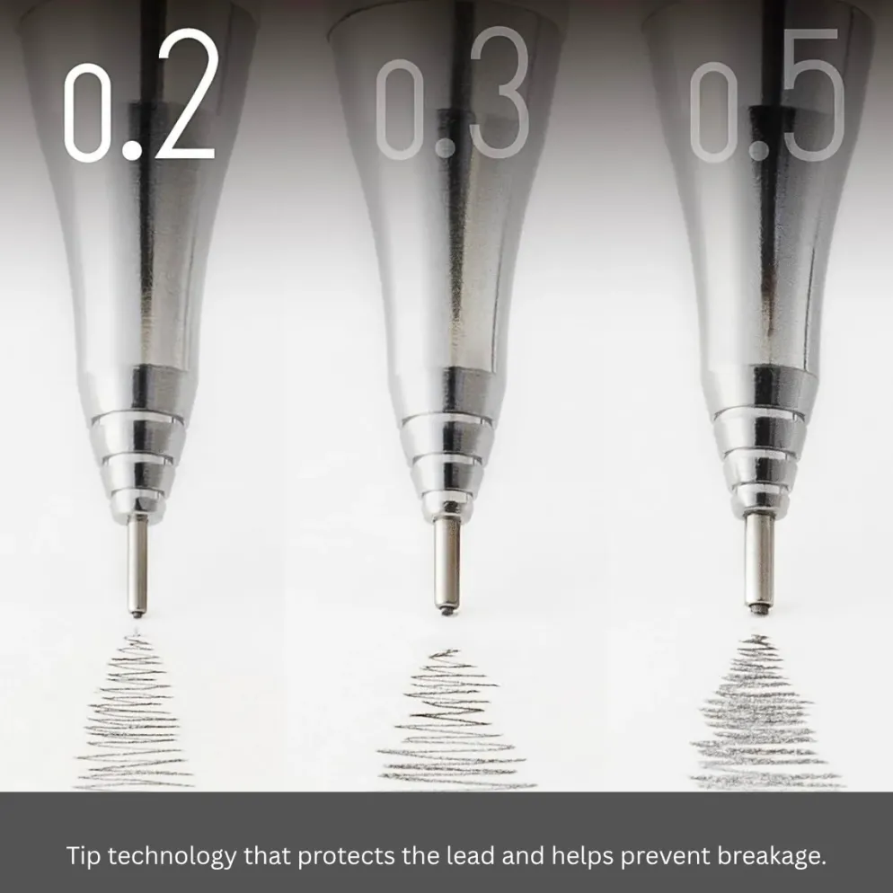 Pentel Orenz Mechanical Pencil (0.2mm / 0.3mm / 0.5mm)