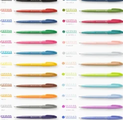 Pentel Touch Brush Sign Pen (Set of 24)
