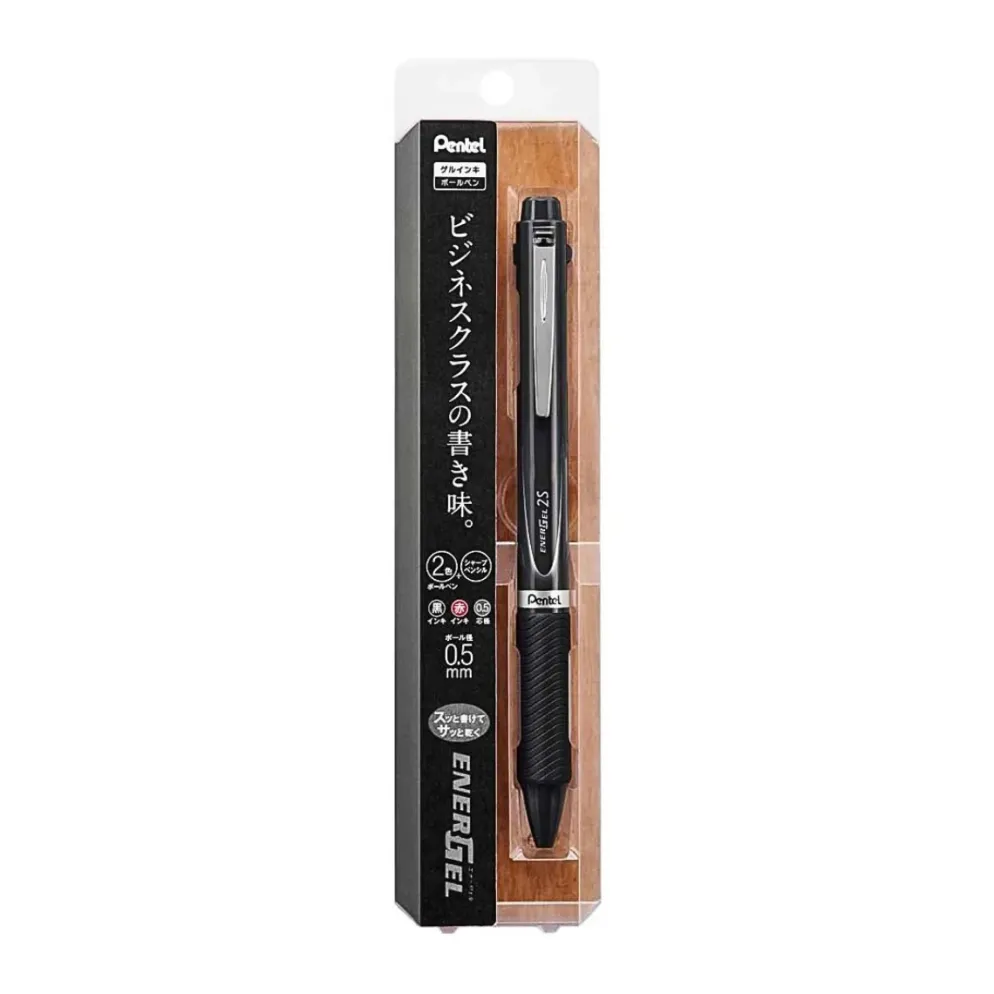 Pentel EnerGel 2 Colour Ballpoint Pen – 0.5mm