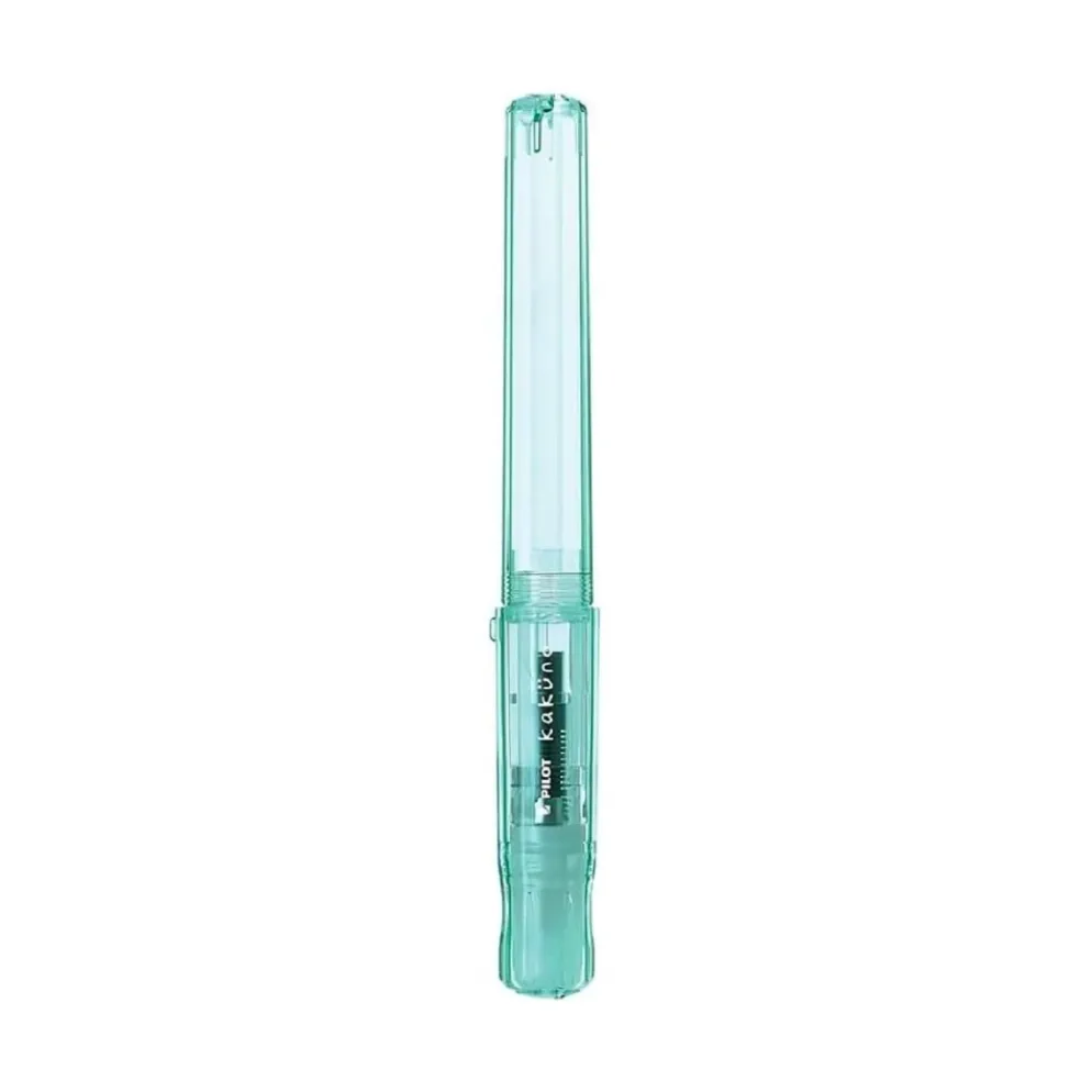 Pilot Kakuno Family Series Fountain Pen – Fine or Medium Nib, Colourful Transparent Barrel