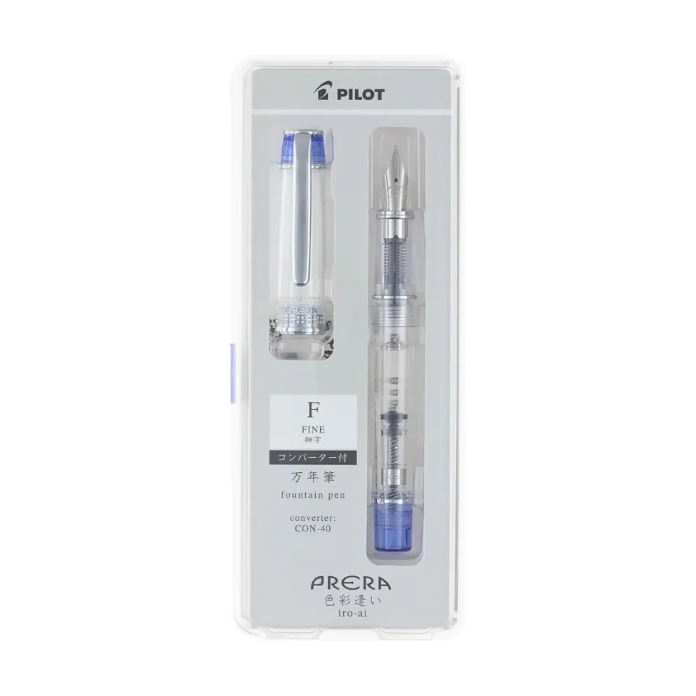 Pilot Prera Transparent Fountain Pen