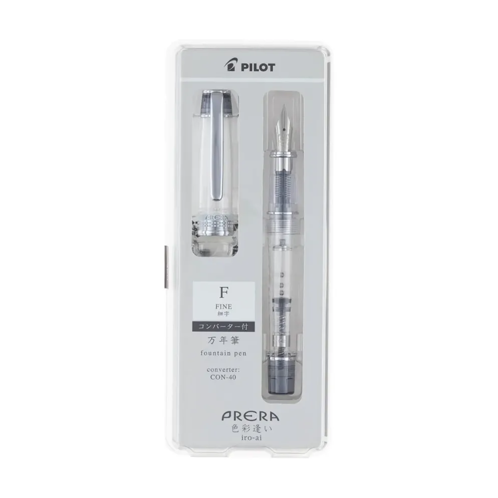 Pilot Prera Transparent Fountain Pen