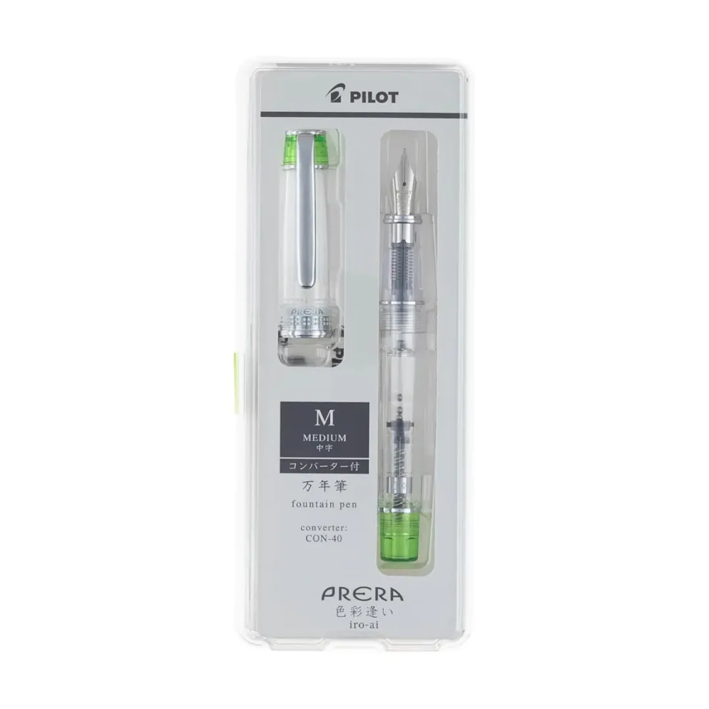 Pilot Prera Transparent Fountain Pen