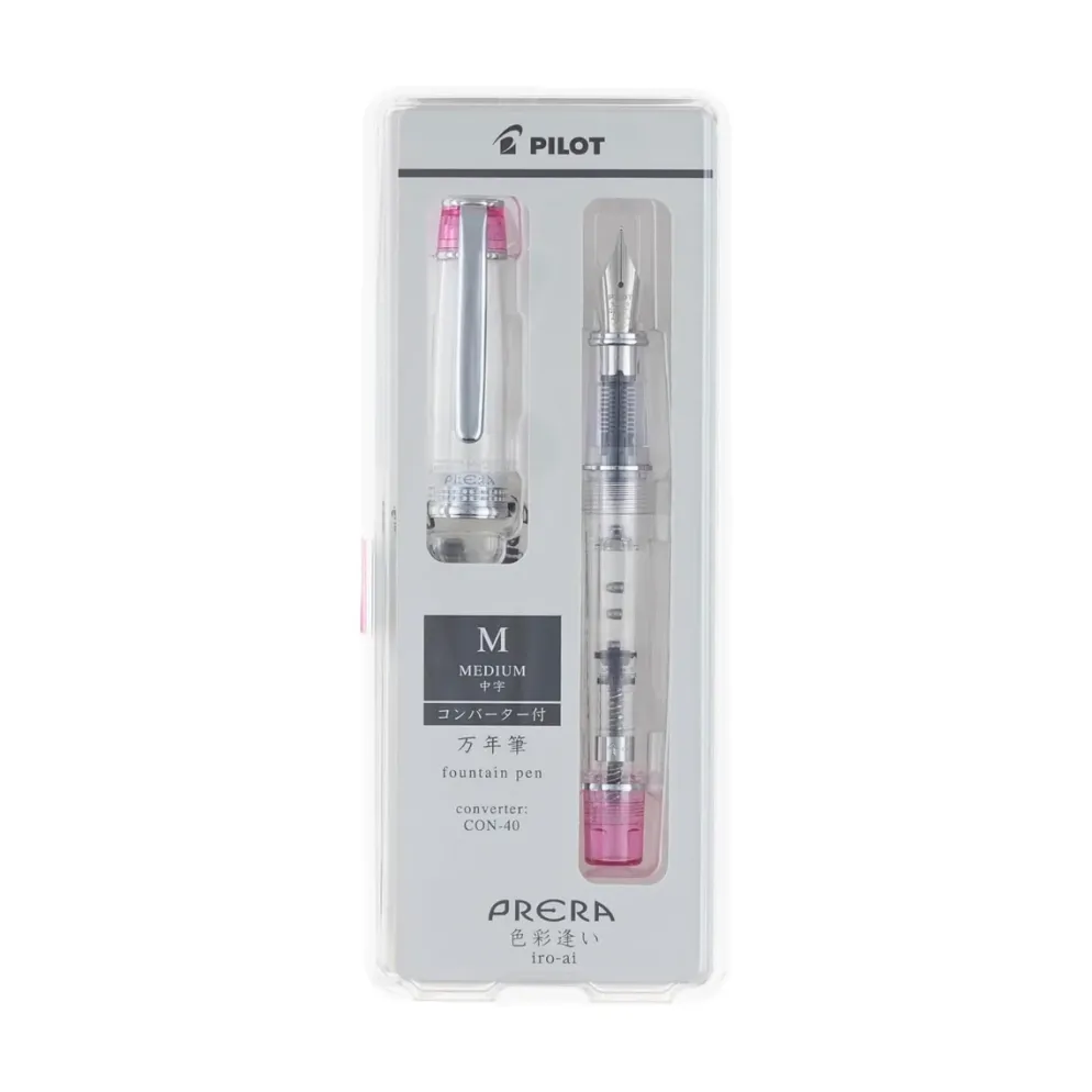 Pilot Prera Transparent Fountain Pen