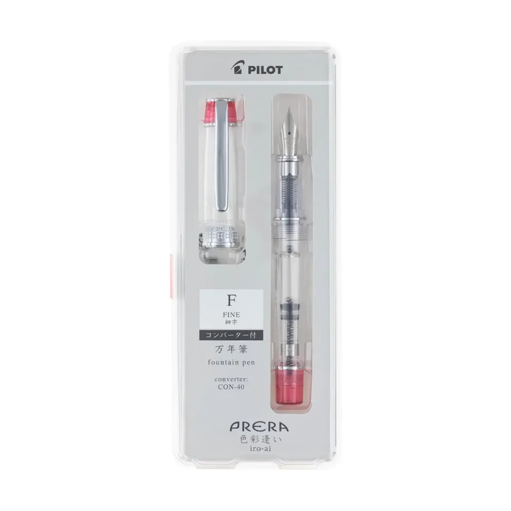 Pilot Prera Transparent Fountain Pen