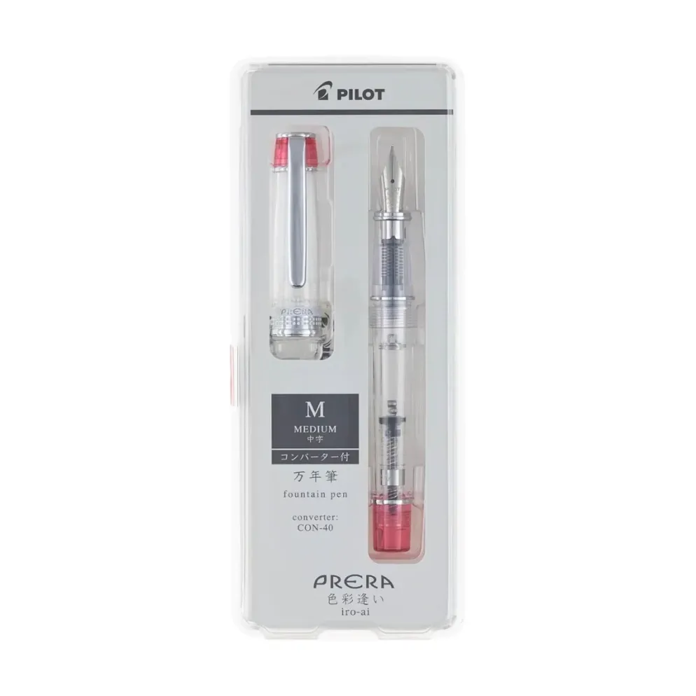 Pilot Prera Transparent Fountain Pen