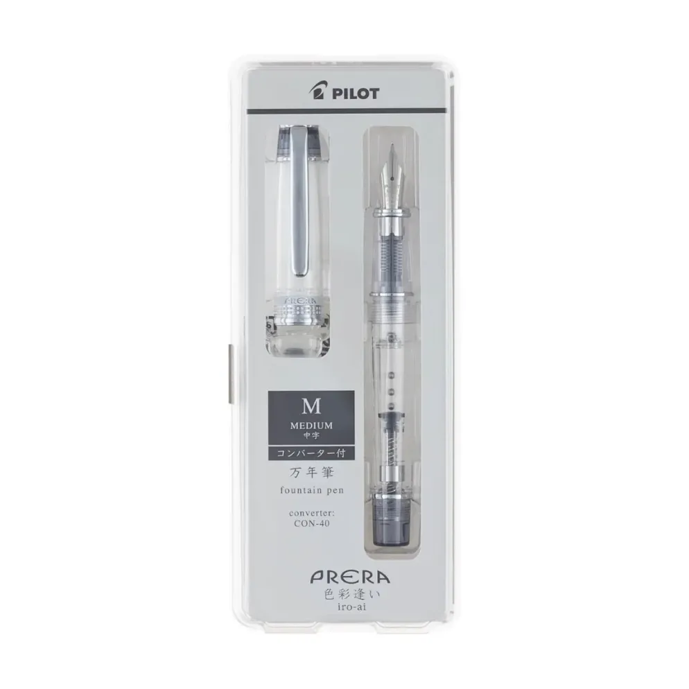 Pilot Prera Transparent Fountain Pen