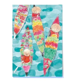 Quartier Libre Papier Notebook (A5, Lined) - Marché Pirogues