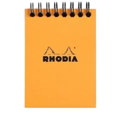 Rhodia Classic Wirebound Notepad (A7, Graph)