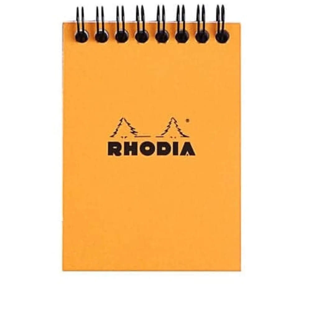 Rhodia Classic Wirebound Notepad (A7, Graph)