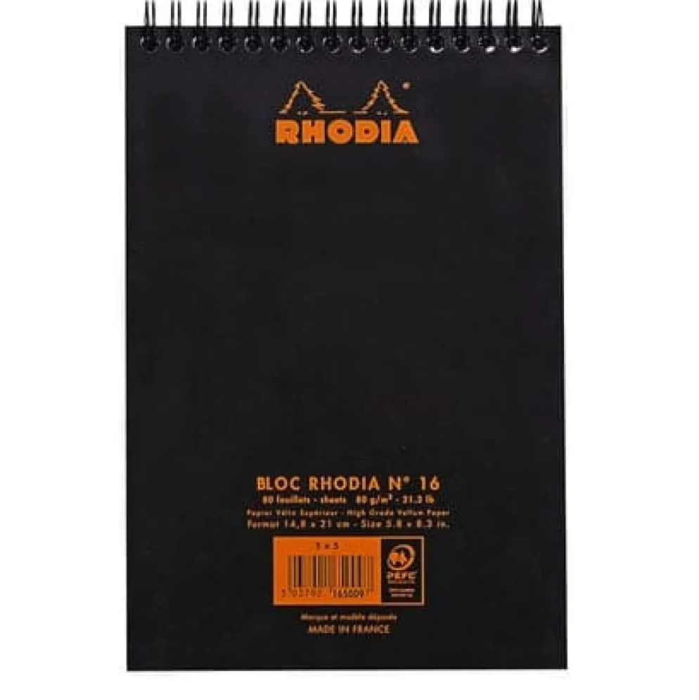Rhodia Classic Wirebound Pad (A5, Graph)