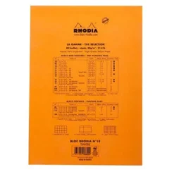 Rhodia No. 18 Head Stapled Pad (A4, Lined)