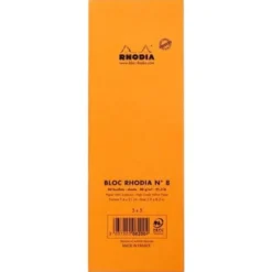 Rhodia No. 8 Head Stapled Pad (74 X 21mm, Grid)