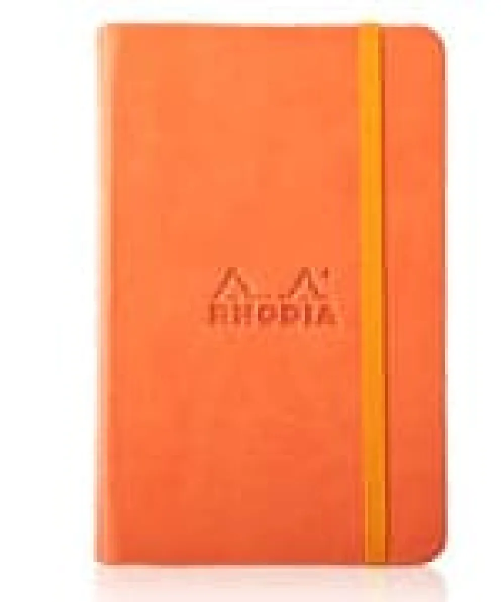 Rhodia Rhodiarama WebNotebook -- Tangerine (Plain)