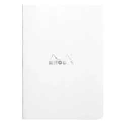 Rhodia Side-Stapled Notebook (A5, Grid)