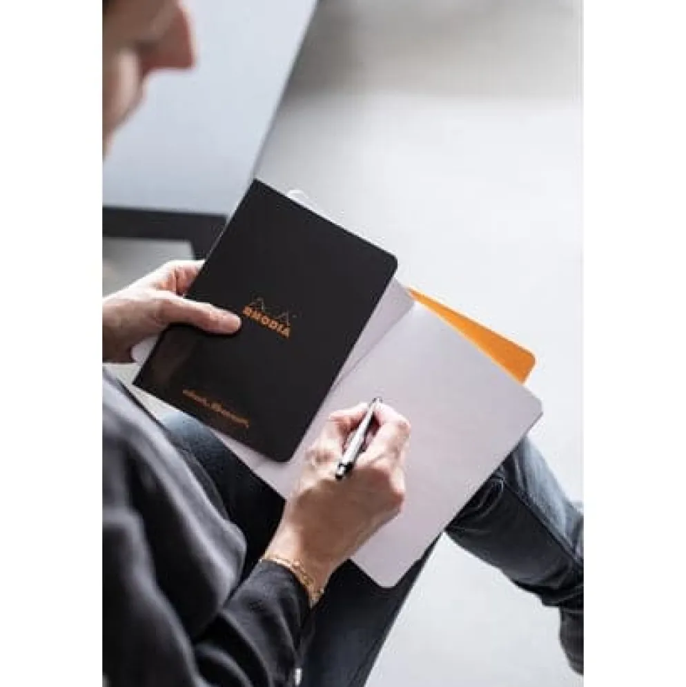 Rhodia Side-Stapled Notebook (A5, Line)