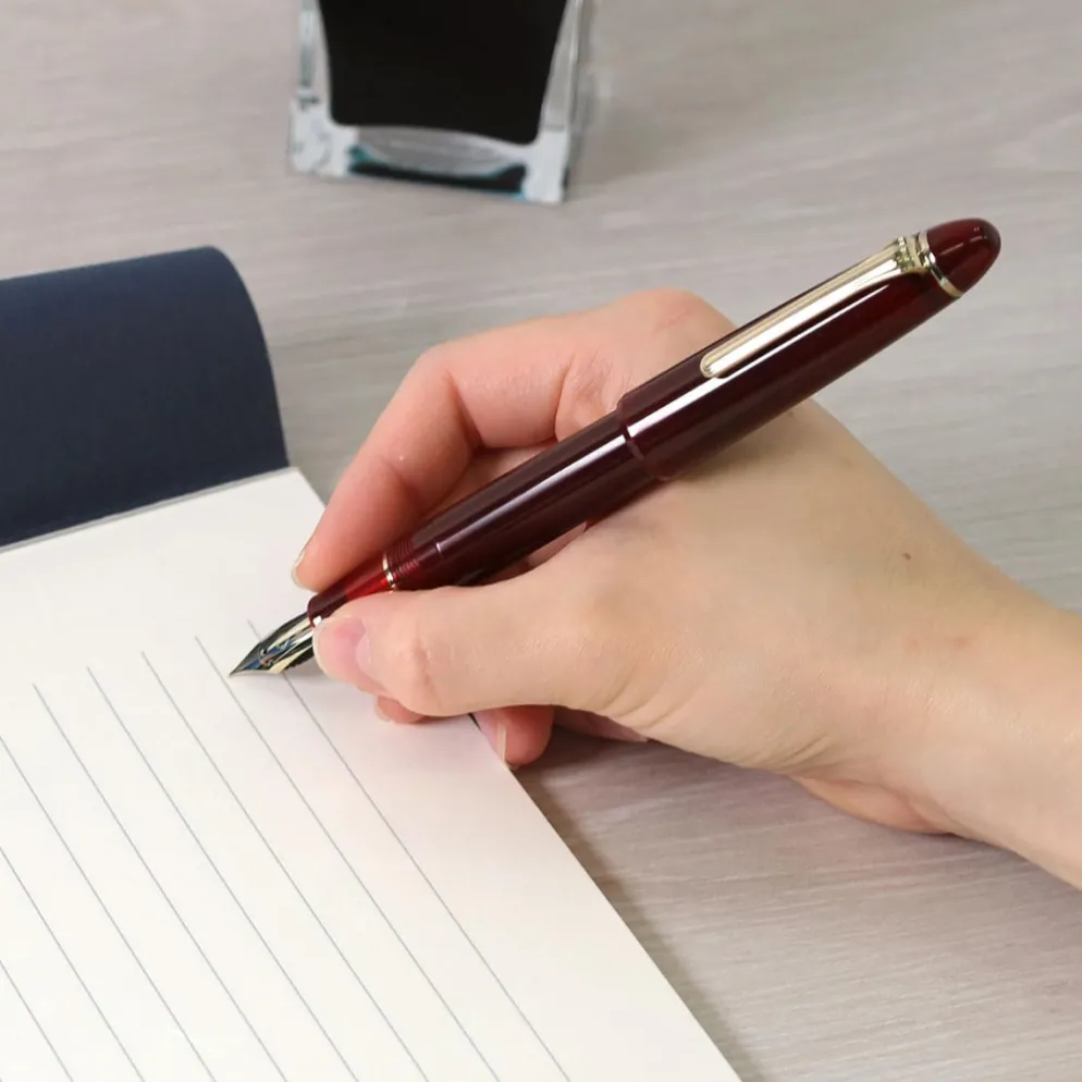 Sailor 1911 Large Casual Fountain Pen with Gold Trim Steel Nib