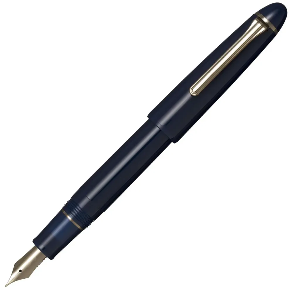 Sailor 1911 Large Casual Fountain Pen with Gold Trim Steel Nib