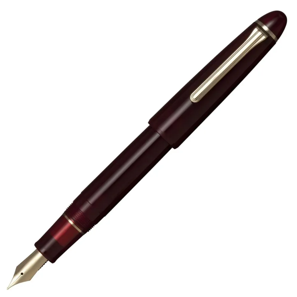Sailor 1911 Large Casual Fountain Pen with Gold Trim Steel Nib