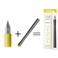 Sailor Hocoro Grey Dip Pen with Fude Nib