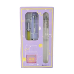 Sailor Profit Junior + 10 Fountain Pen Set - Retro, MF Nib