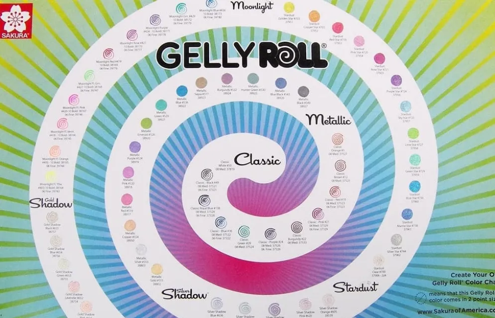 Sakura Gelly Roll Stardust Gel Pen