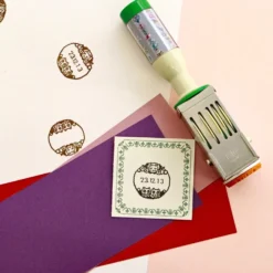 SANBY x Yumi Kitagishi Cat Illustration Date Stamp
