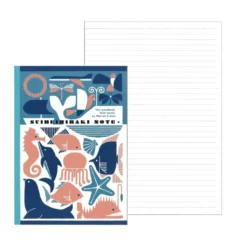 Showa Note Suiheibiraki Notebook B5 Lined [Sky and Sea]