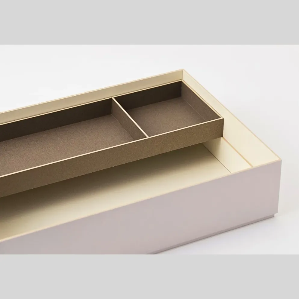 Sikigu Fumibako Paper Storage Box – Letter Box with Tray (S / L)