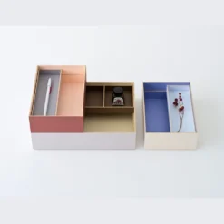 Sikigu Fumibako Paper Storage Box – Letter Box with Tray (S / L)