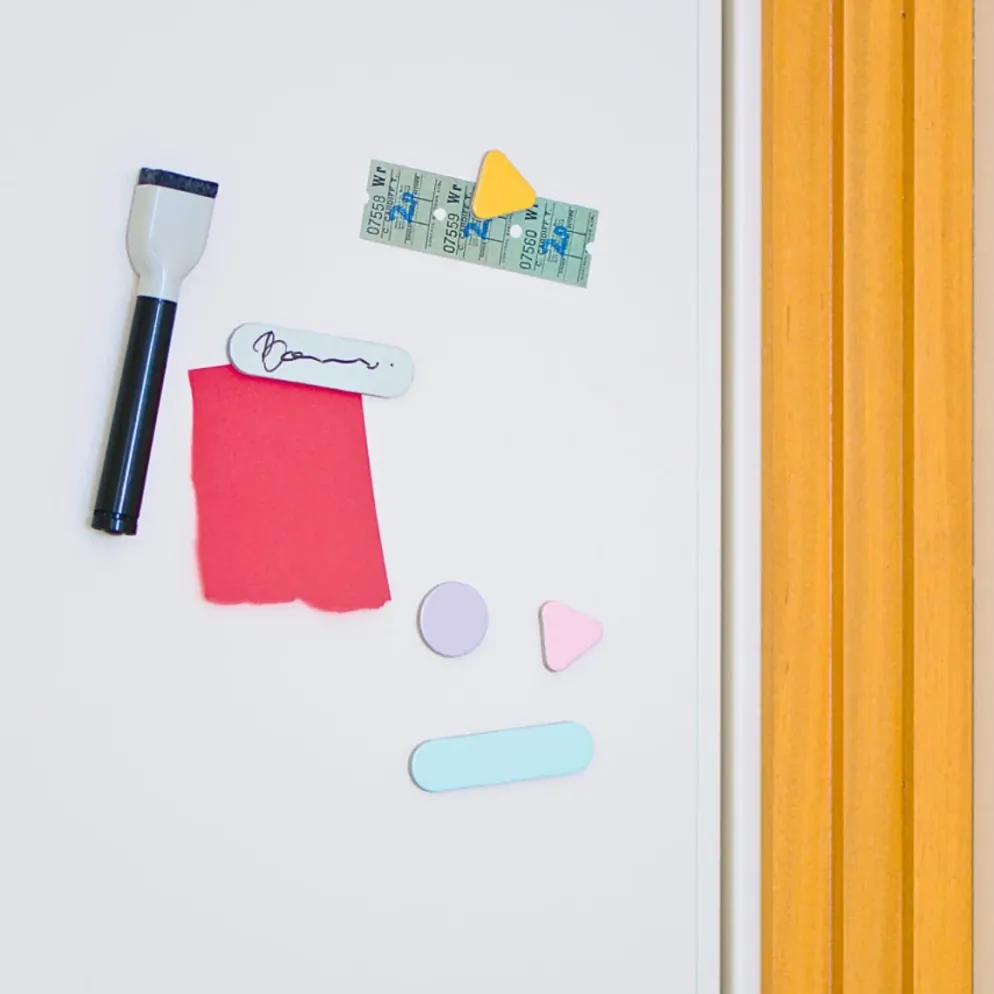 Sikigu Memo Magnet Mix – Rewritable Paper Magnet Set