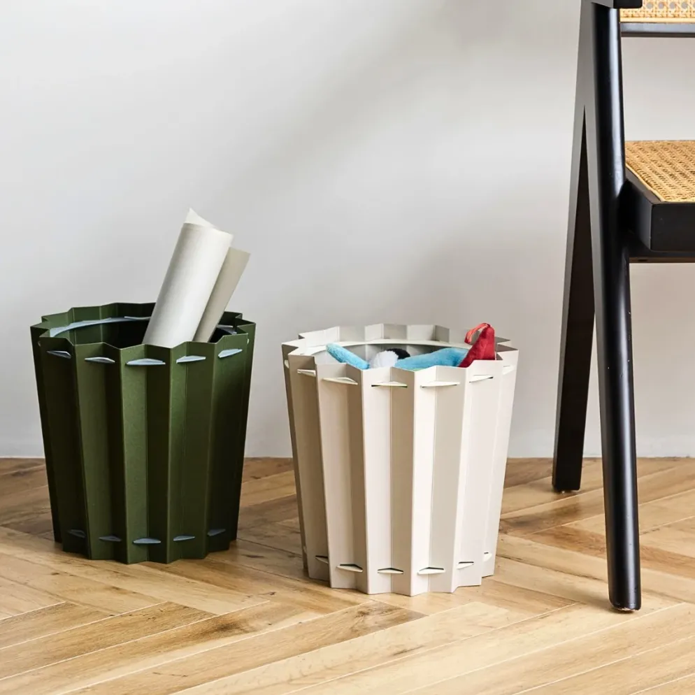 Sikigu Zigzag Box – Geometric Paper Storage Bin