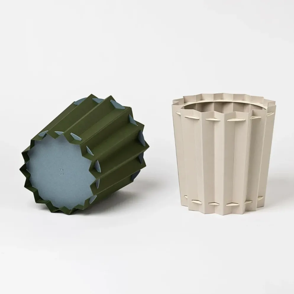 Sikigu Zigzag Box – Geometric Paper Storage Bin