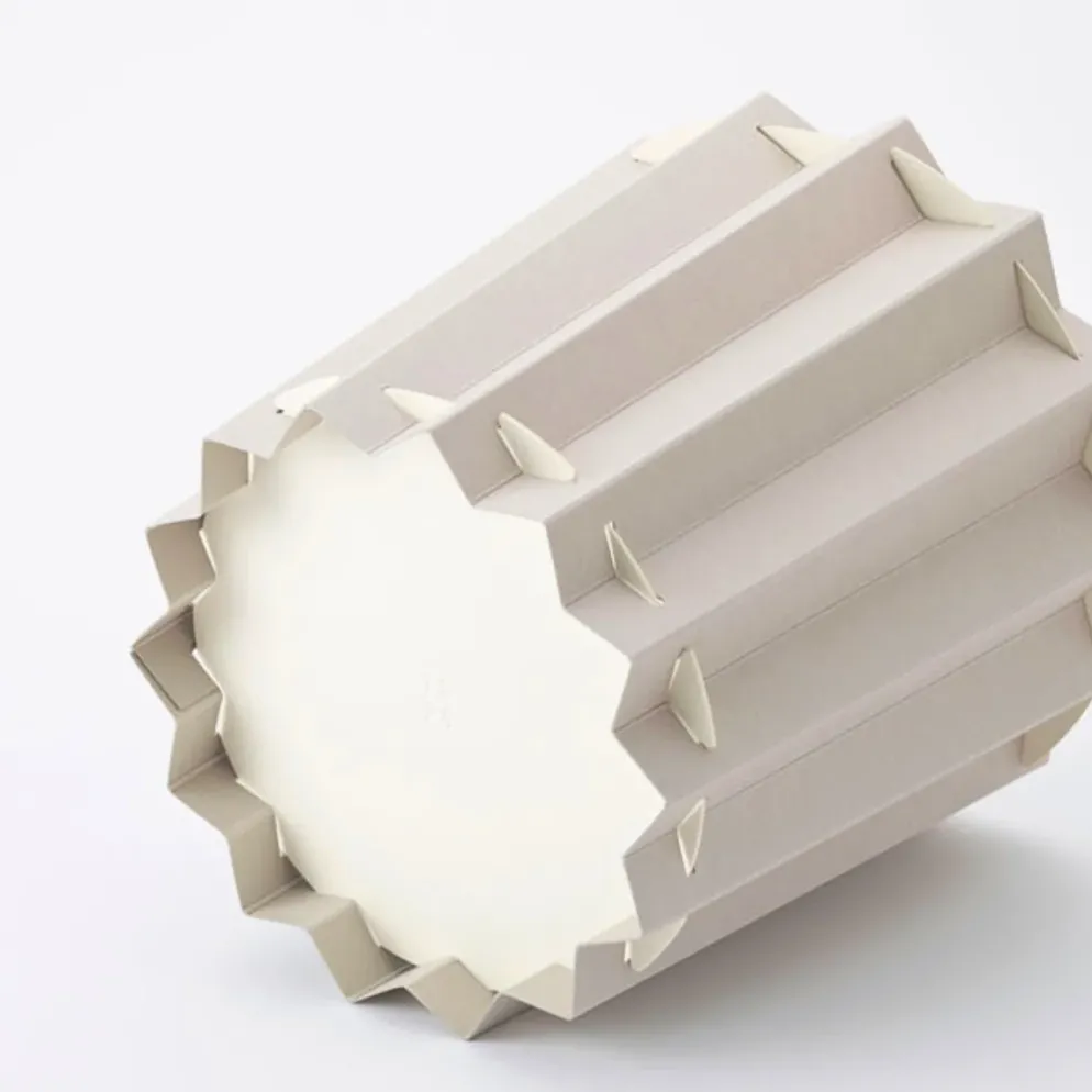 Sikigu Zigzag Box – Geometric Paper Storage Bin