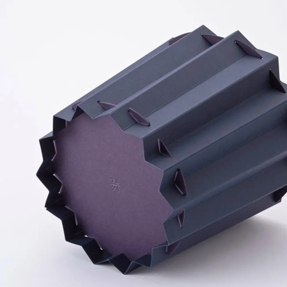 Sikigu Zigzag Box – Geometric Paper Storage Bin