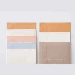 Sikigu Emboss Envelope Set – Textured Letter & Envelope Pack (3 Sheets)